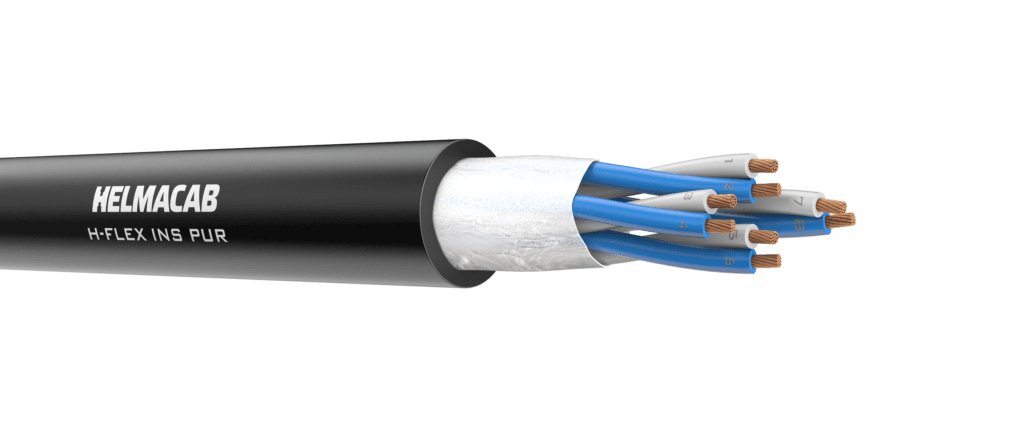 Helmacab H-FLEX AS-i BUS cable 32V DC 2x1,5mm2 or 2x2,5mm2, H-FLEX AS-i BUS cable 48V DC 2x1,5mm2 or 2x2,5mm2, H-FLEX AS-i BUS cable 230V AC 2x1,5mm2