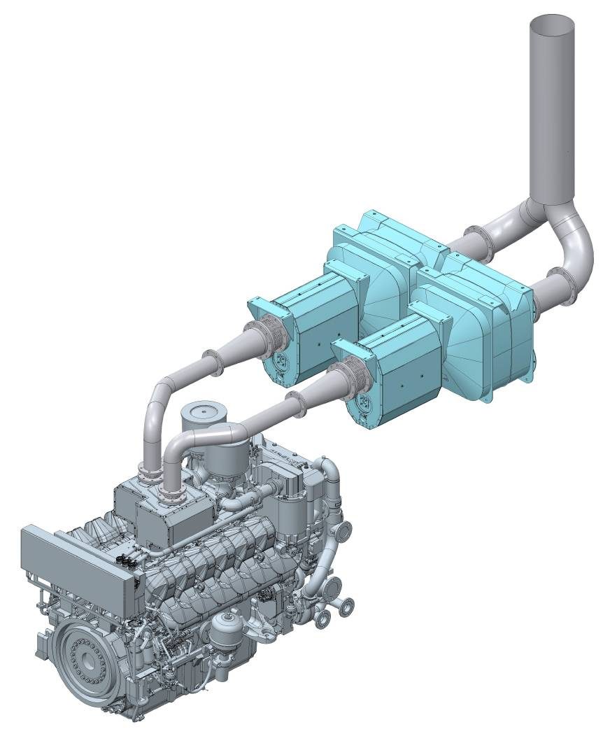 MAN Energy Solutions ES SCR System including its control system ERCS