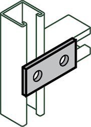 Anvil-Strut AS 601 Two Hole Splice Plate