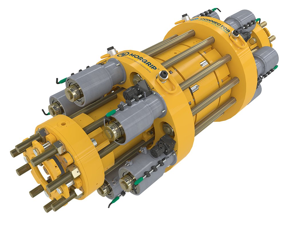 Connector Subsea Solutions (UK) MORGRIP® 150, 1000, 2000, 3000, 3000R, 3000Ri Series and CLiP-MC; Including formats: Couplings, Pipe Adaptors, Flange Adaptors and End Caps.