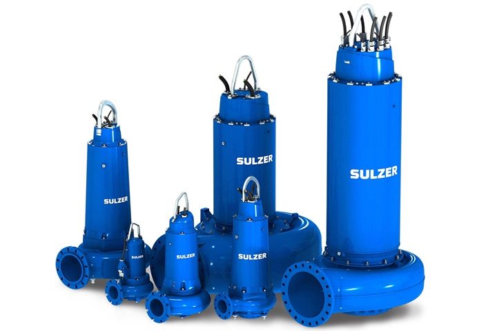 Sulzer ABS XFP Submersible Sewage Pump