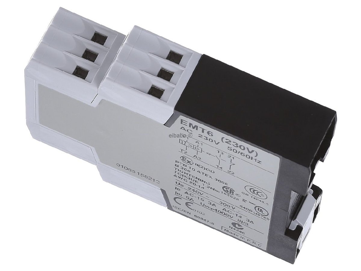 Eaton Industries Thermistor Protection Relays EMT6 series, Electronic Timing Relays ETR4 series