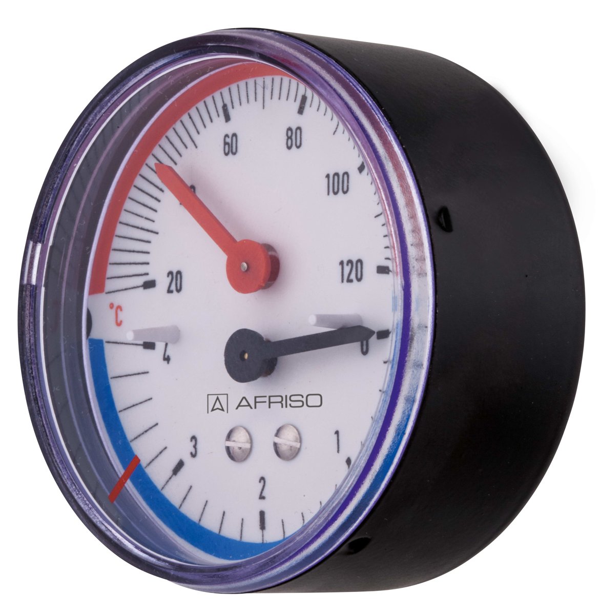 AFRISO combined thermometer/pressure gauge TM80 | 63338