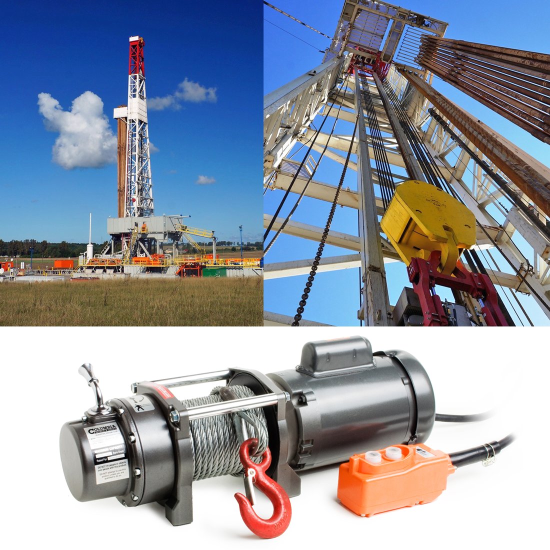 Huisman Equipment Auxiliary Hoist Winch Frame and Drum