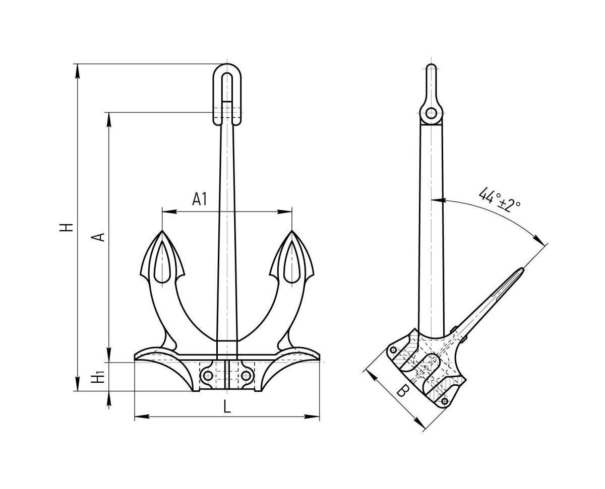  Hall Anchor 9000kg