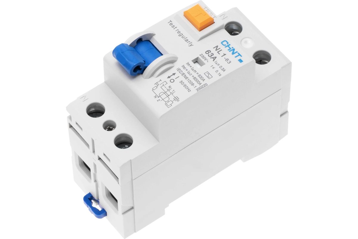 Chint NL1-63 4P 25A 30mA AC 6kA DBAX