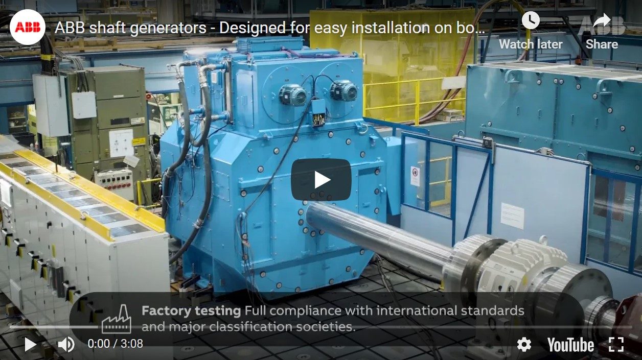 ABB Marine Shaft Generator