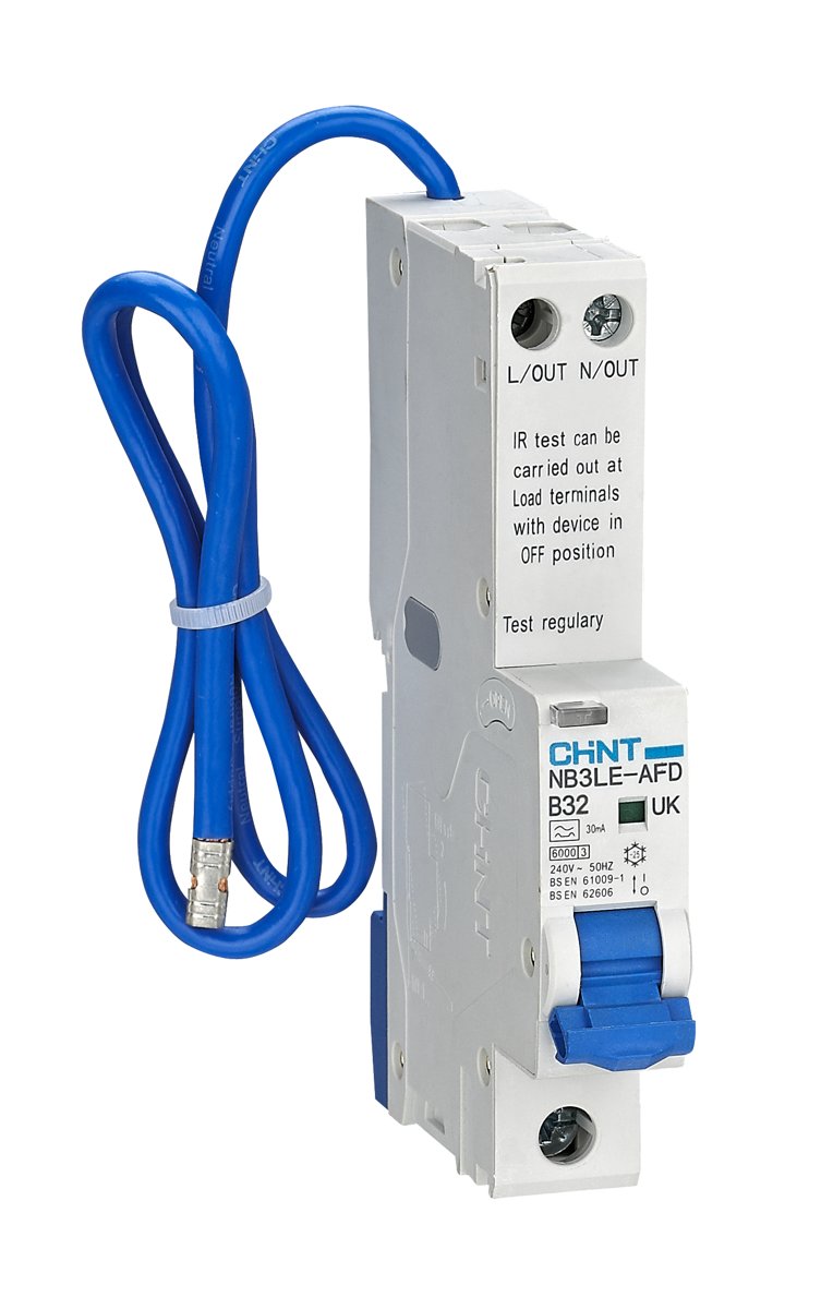 Chint Disjuntor Diferencial Residual (DDR) NB3LE-AFD com proteção contra sobrecorrente (eletrônico)