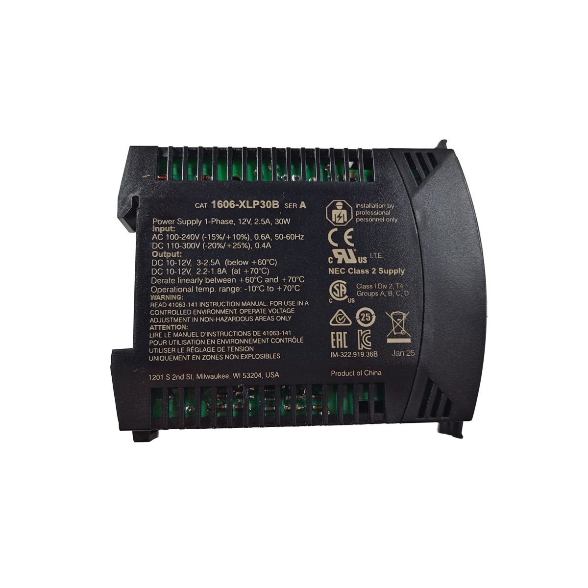 Rockwell Automation Marine 1606-XLP30B