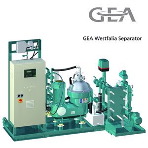 GEA Westfalia Separator Group BilgeMaster, GEA bilge Separator