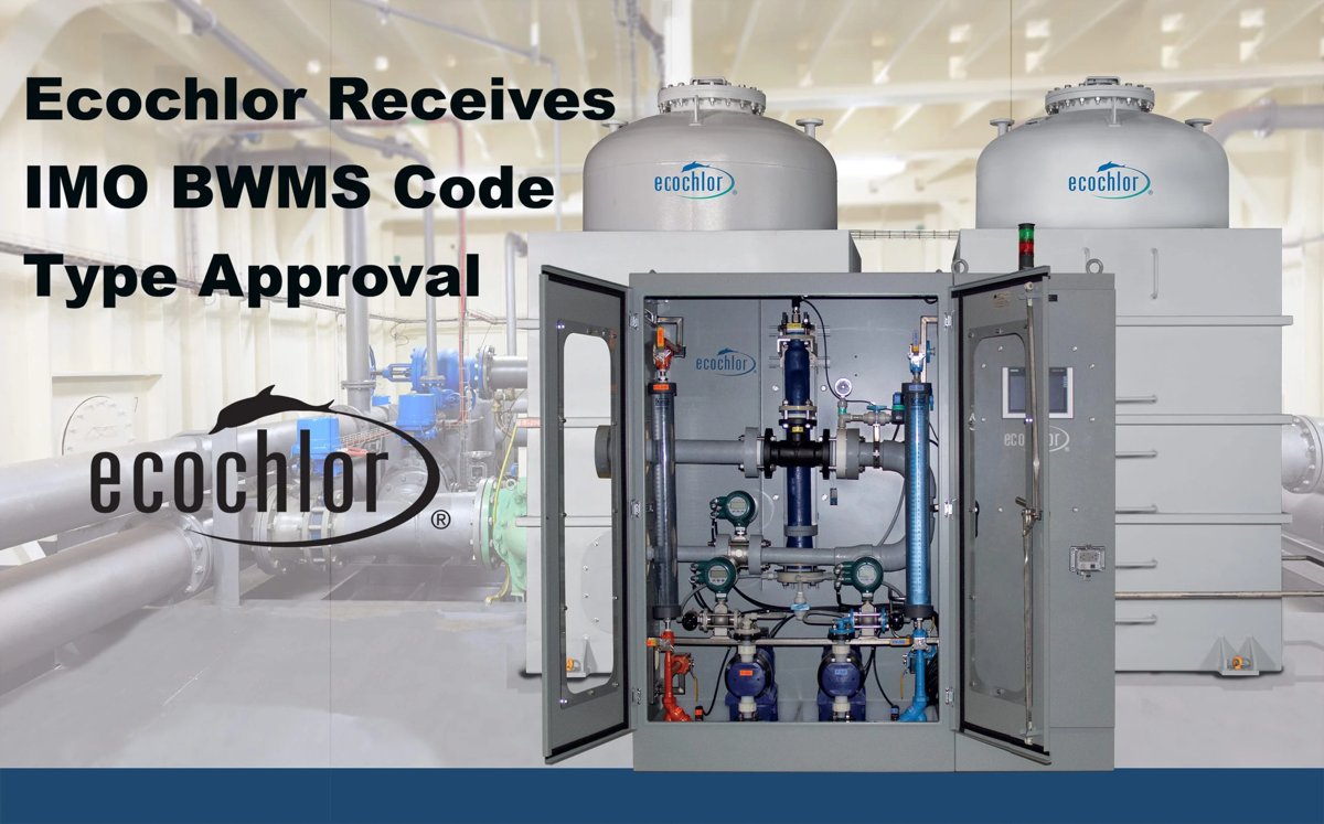 Hyde/Calgon EC BWMS 600m3h BV-approved