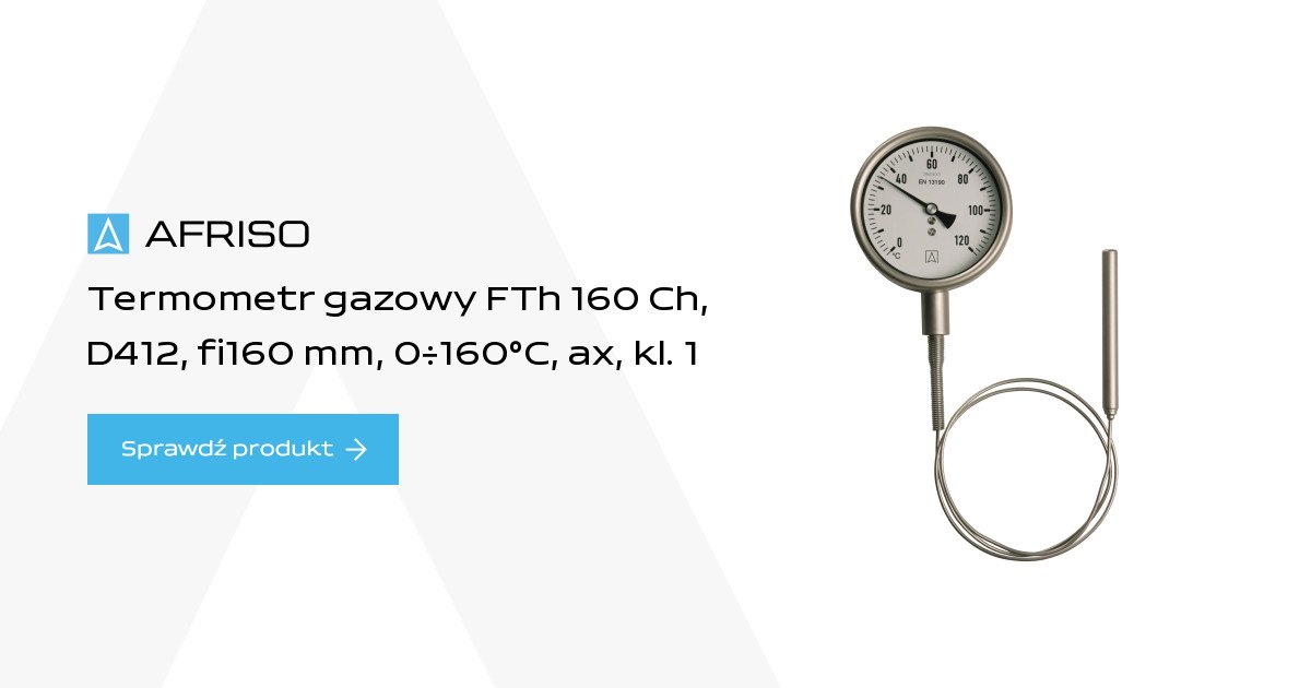 AFRISO Gas filled thermometers FTh 160 Ch | 64343402
