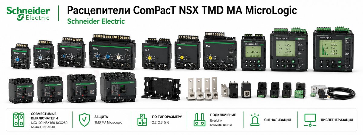 Schneider Electric Industries S.A.S. ComPacT NSXm and PowerPacT B