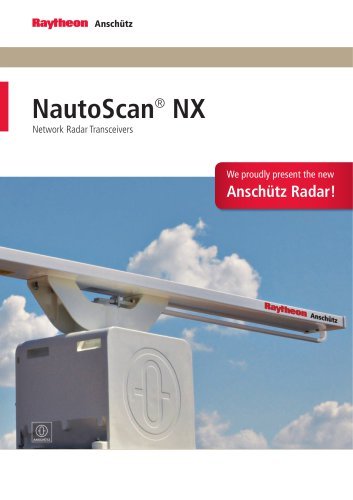 Raytheon Anschuetz 30 kW transceivers with 12 ft S-Band flat-profile antenna