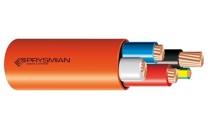 Prysmian IRCWOU 4Cx2.5mm2 0.6/1kV unarmored