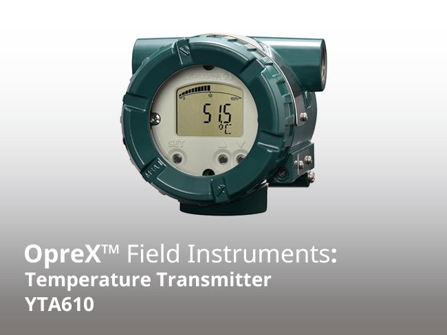 Yokogawa Electric Corporation YTA610-J- and YTA710-J-series temperature transmitter