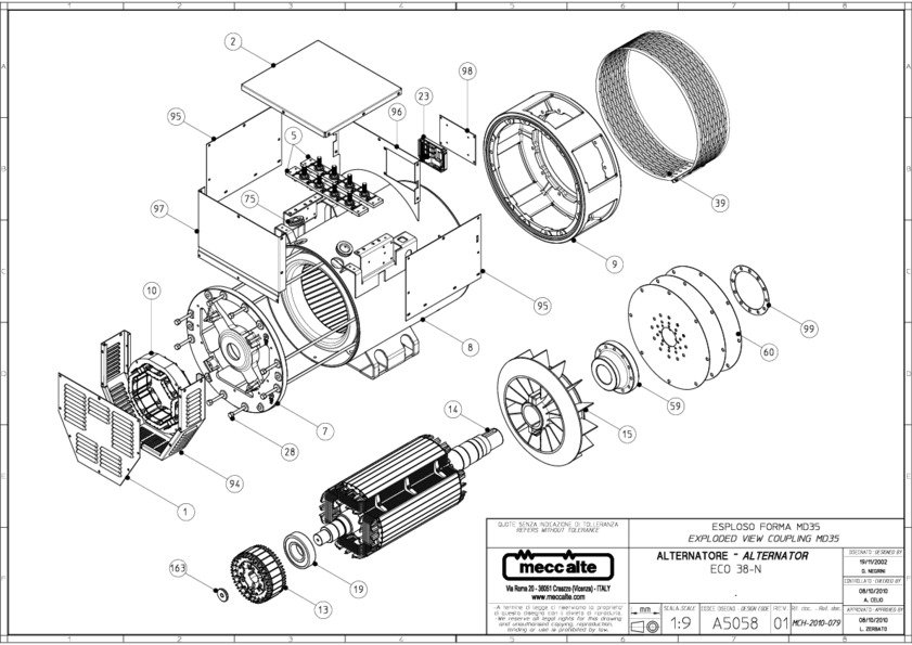Mecc Alte ECO38-3L