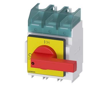 Siemens Main- and Emergency Stop Switches of type 3LD2 as listed in the certificate