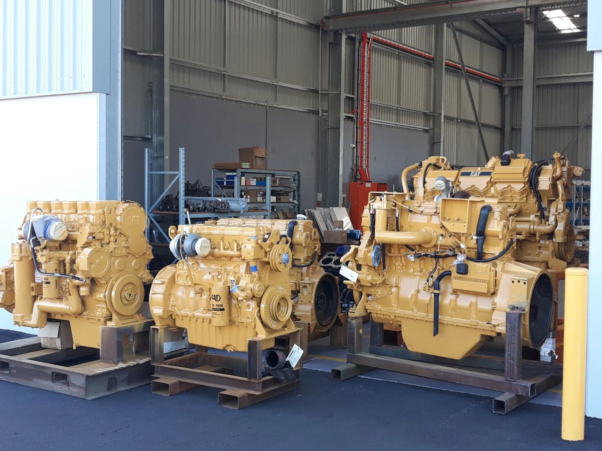 Caterpillar Motoren, Kiel, Germany VM 32 C