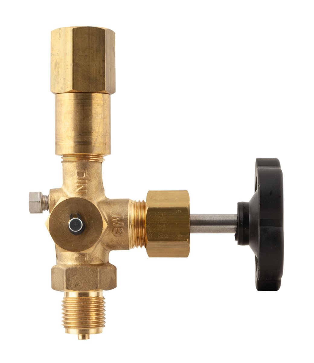 AFRISO Pressure gauge shut-off valve DIN 16271 design B