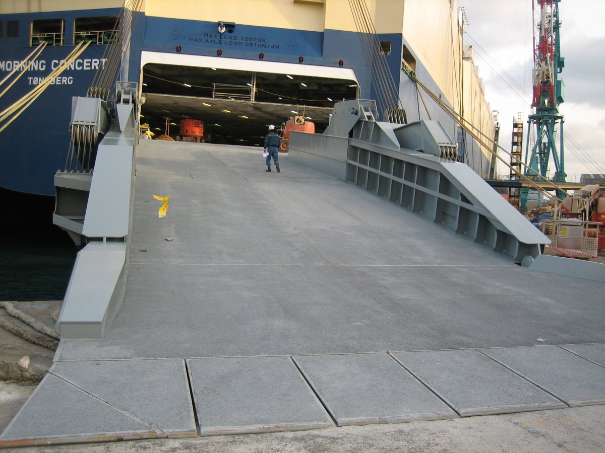 TTS Marine Stern Ramp 60t 16m-C