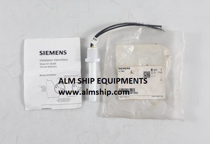 Siemens Industry DT-135 WP and DT-200WP approved as a heat detector, for use in Category 1, 2, and 3 spaces.