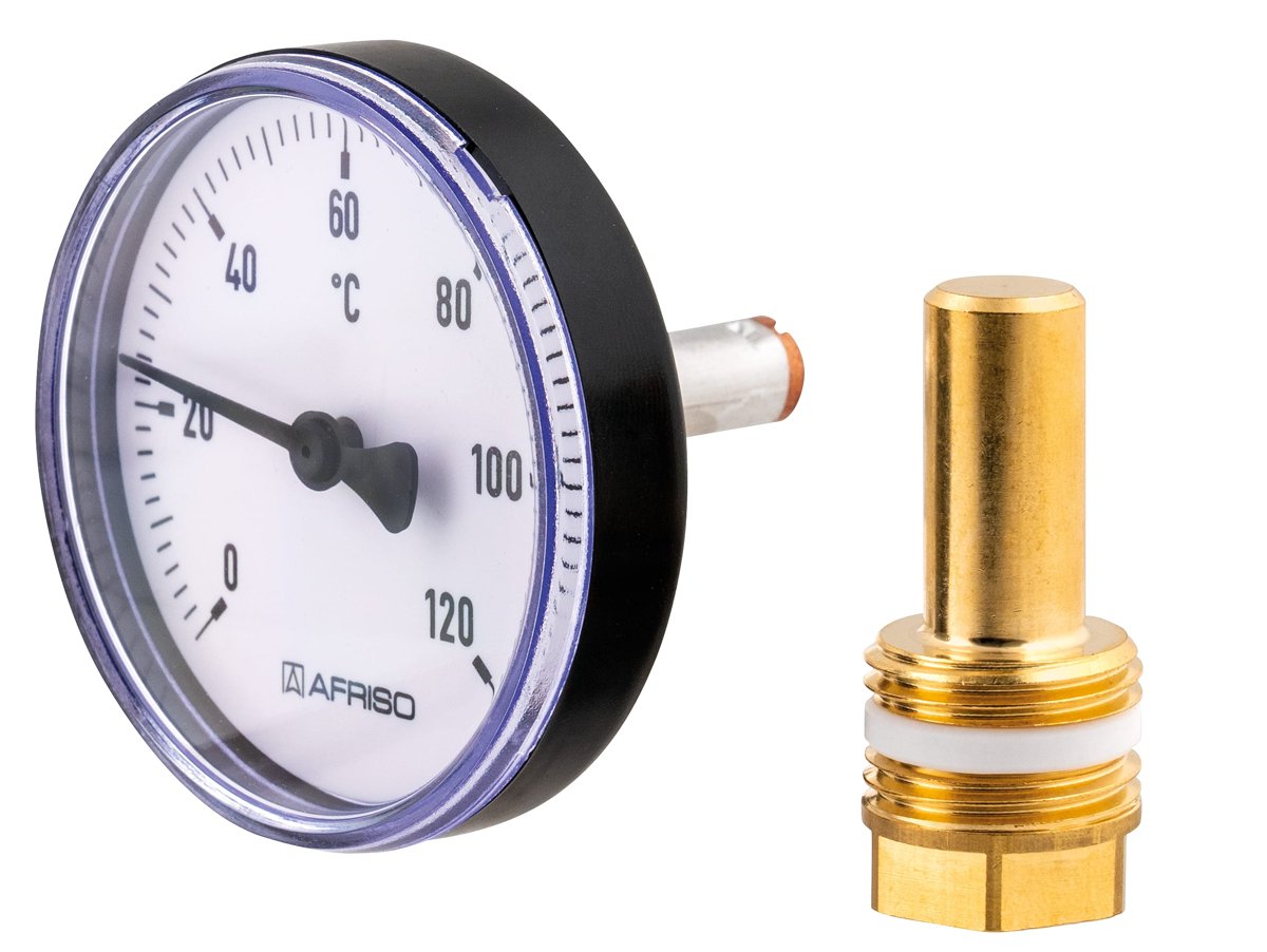 AFRISO bimetal standard thermometer BiTh 63 K | 63710