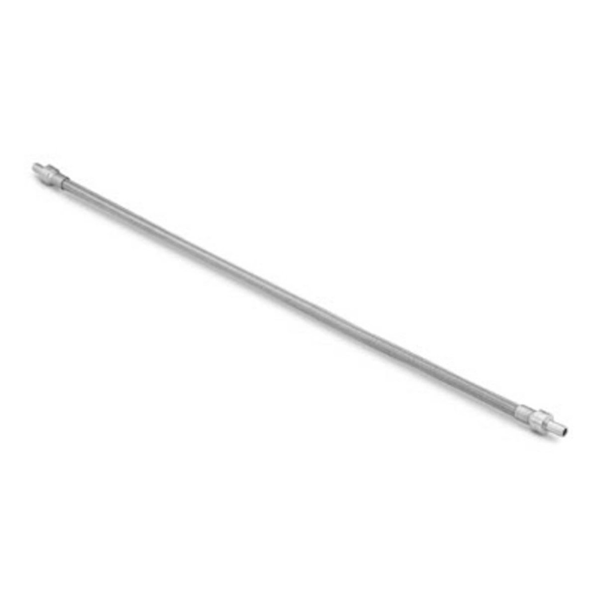 Swagelok Edelstahlummantelter PTFE- Schlauch, 1/2 Zoll Swagelok Edelstahl-Rohrstutzen, Länge 3,0 m (120 Zoll)