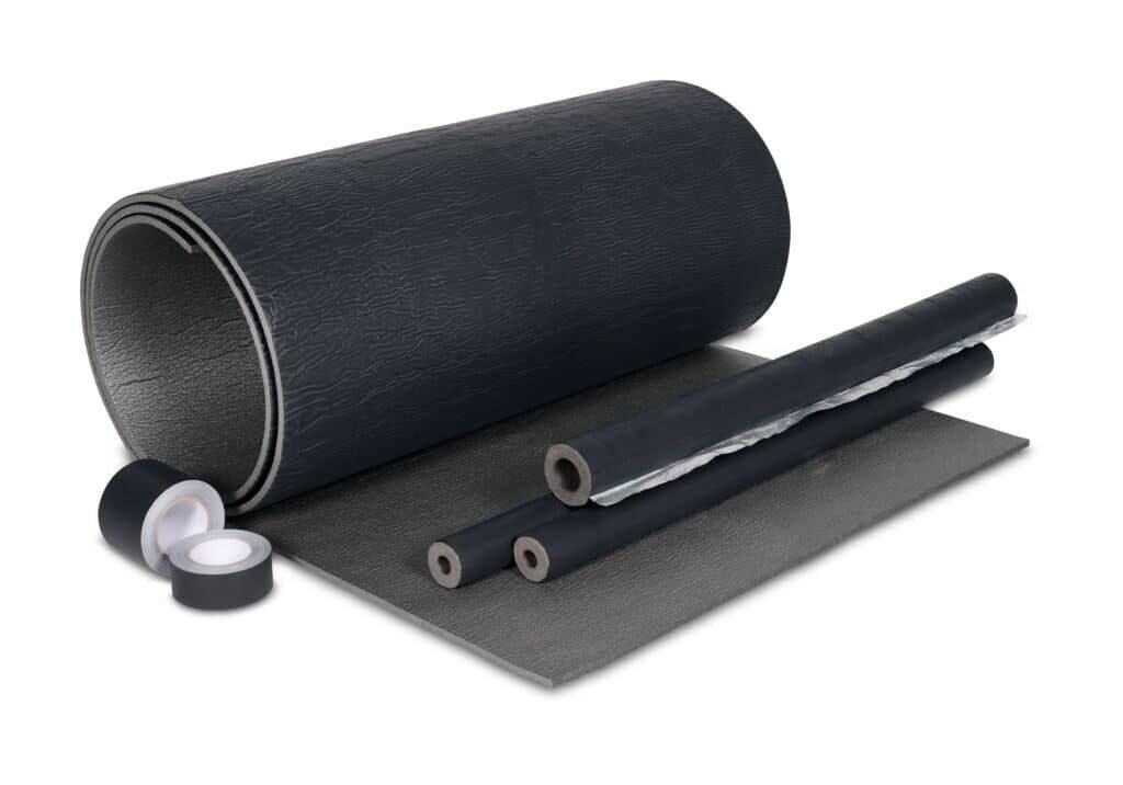 Thermaflex Izolacji Polyolefin foam covered with aluminium foil (ThermaSmart Marine 4.0)