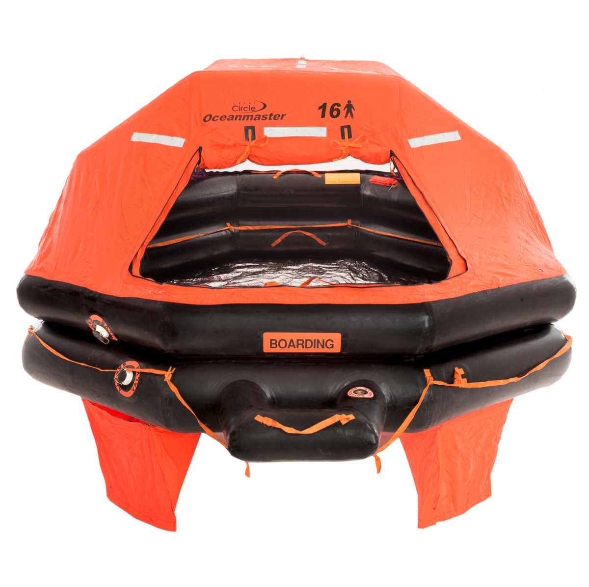 Survitec Group OceanMaster 8-Person Liferaft, Round Container, SOLAS A Pack