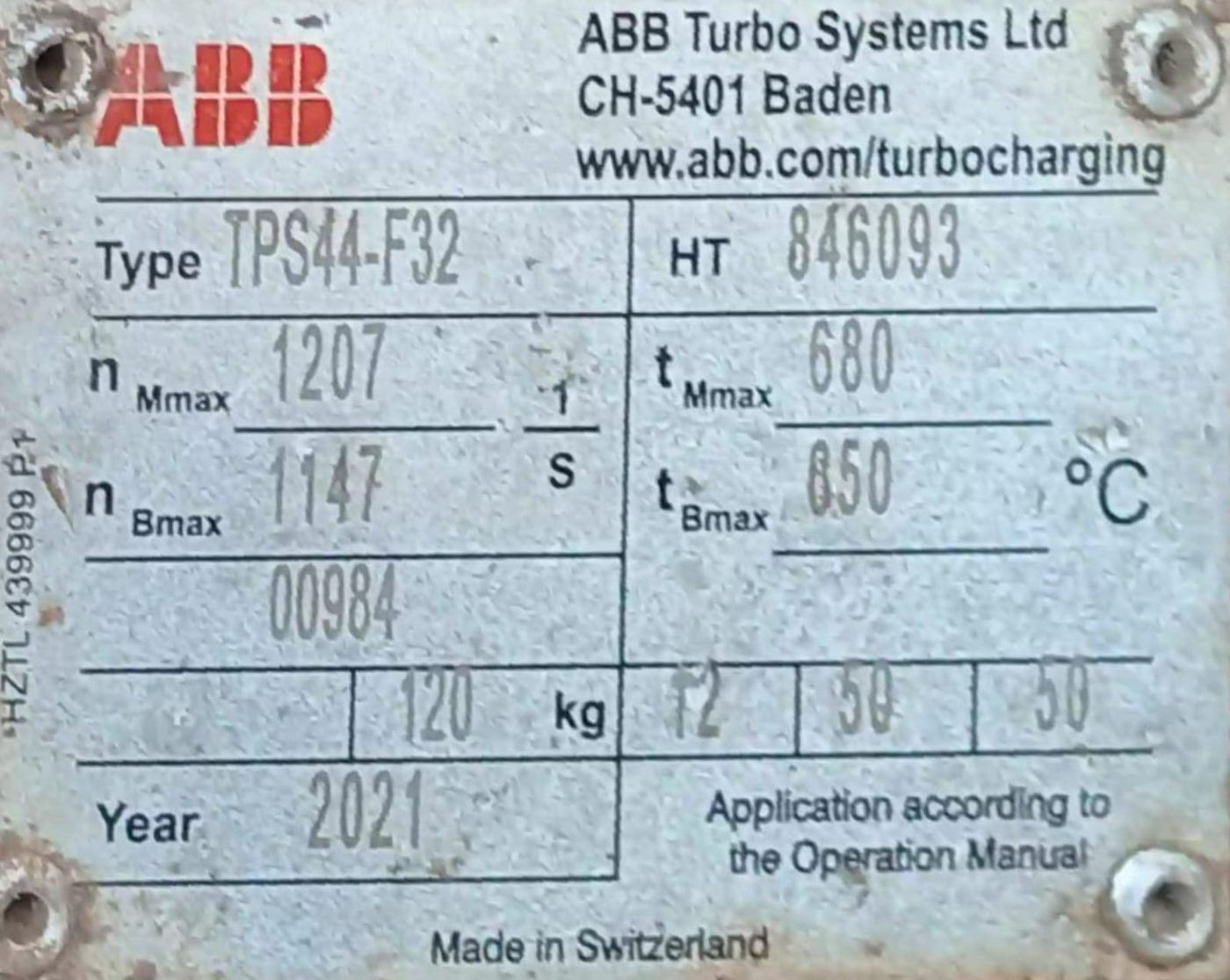 ABB TPS44-D