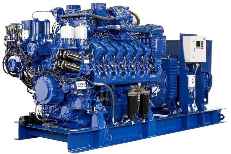 MTU Diesel Engine 12V 4000 M23/M33 – Marine Genset (3A/3B)
