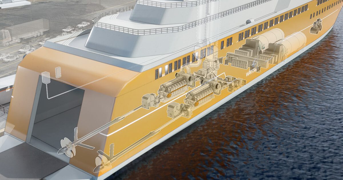 Wärtsilä Moss I-SOx #9M1 hybrid system installed onboard SUPERSPEED 1 (IMO 9374519)
