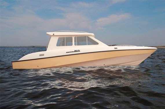 Mahindra Ocean Blue Marine Pvt. 35 ft cabin boat