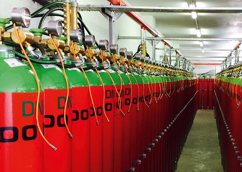 Fire Eater INERGEN Fire Extinguishing System