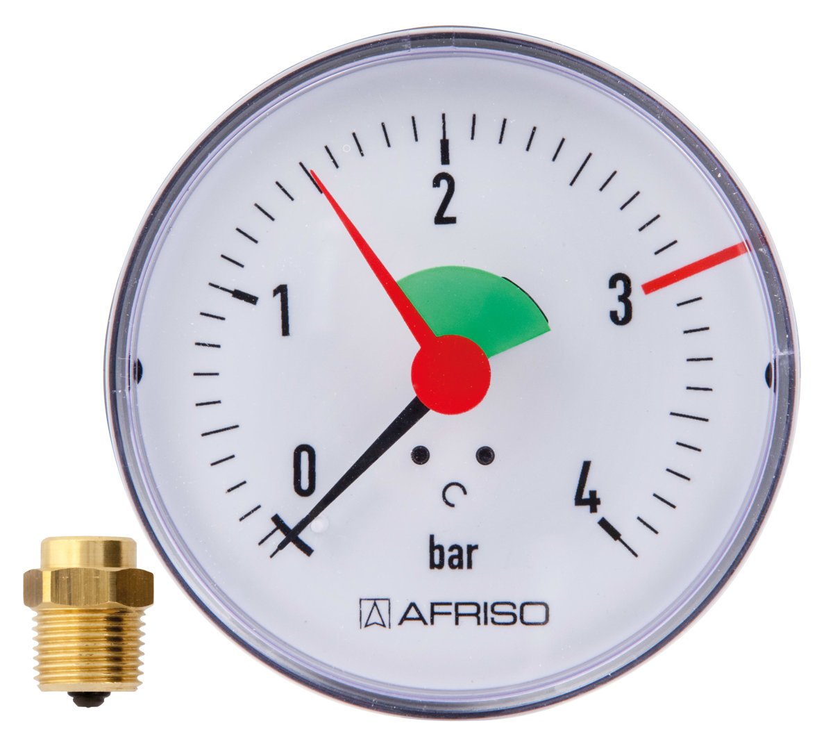 AFRISO Bourdon tube pressure gauge HZ 80 ax | 63919