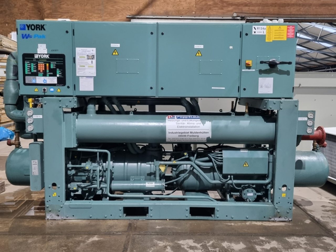 York/Johnson YSDM Fan 50kW R134a