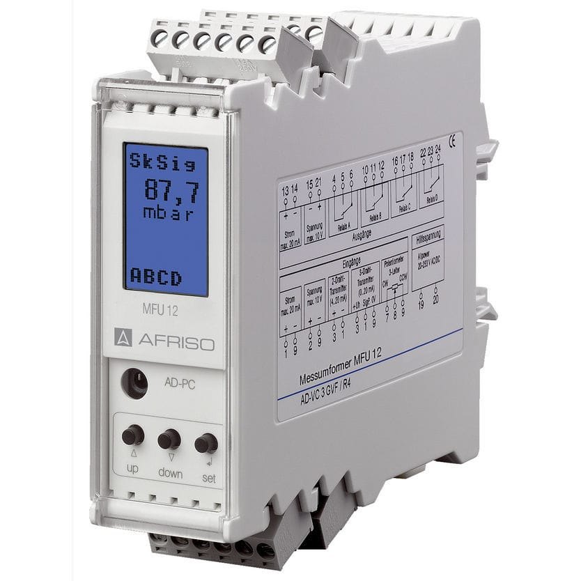 AFRISO Transducer MFU 14 4 voltage-free changeover contacts | 53723