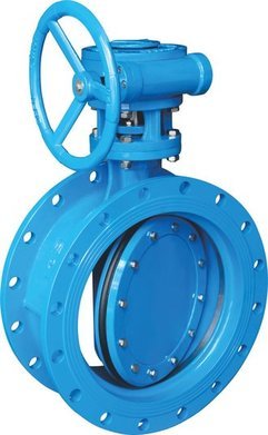 KS Valves & Pumps Double Eccentric Butterfly Valve
