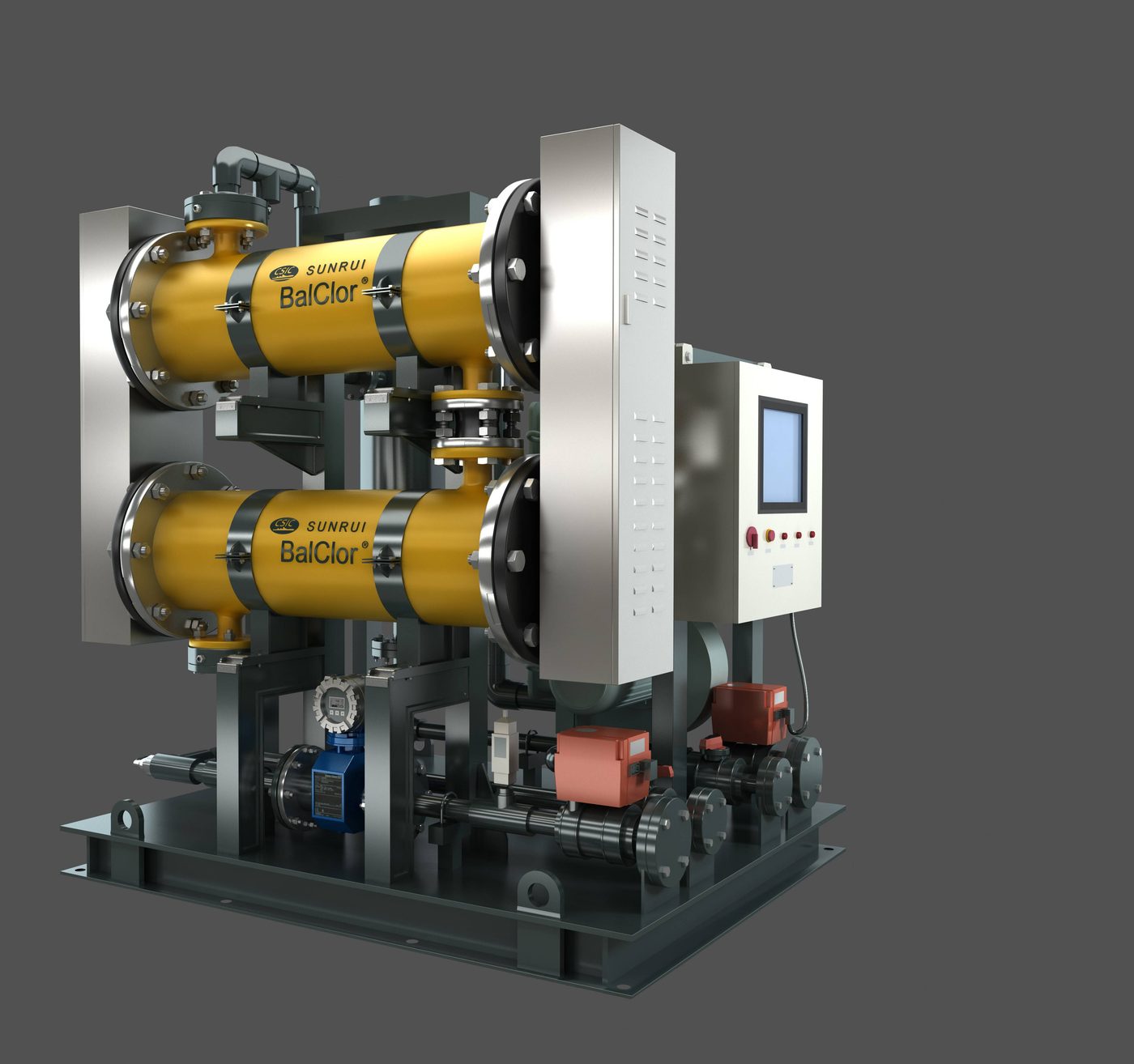 SunRui Marine Environment Engineering BalClor BWMS (model range BC-150 to BC-8000)