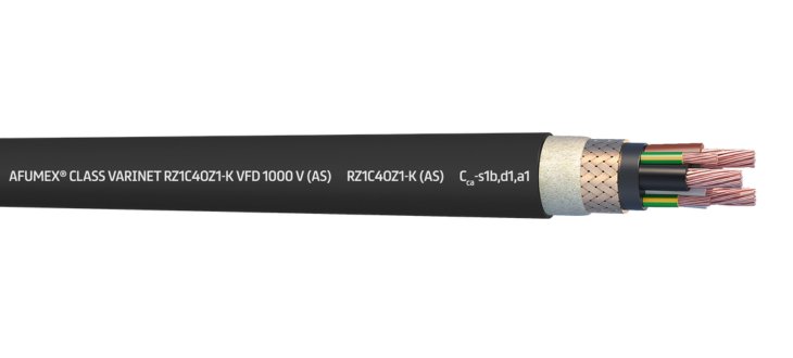 PRYSMIAN CABLES SPAIN AFUMEX NAU e-SenS XAOTCUA CL5 VFD 1,8/3kV (EMC) (CTA CU + TR CU), AFUMEX NAU e-SenS XAOTCUA CL5 VFD 1,8/3kV 3x+3G (EMC) (CTA CU + TR CU), AFUMEX NAU e-SenS XOTCUA CL5 VFD 1,8/3kV 3x+3G (EMC) (POL/AL + TR CU)