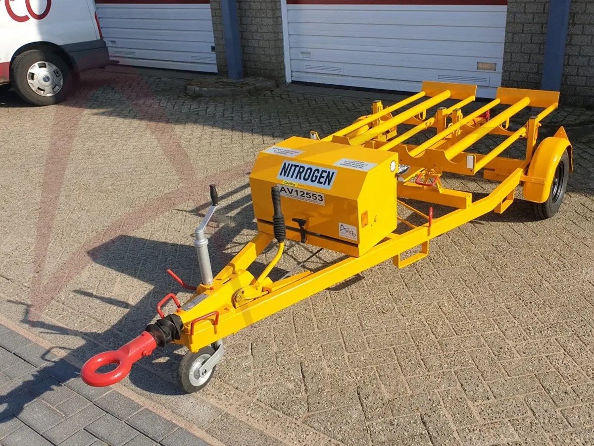 David Ritchie (Implements) PB9042GN - Offshore Container UN Cylinder Bundle - 16 Cylinders