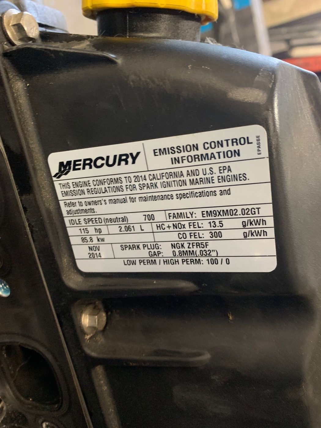 Mercury Marine MM9XM02.02GT