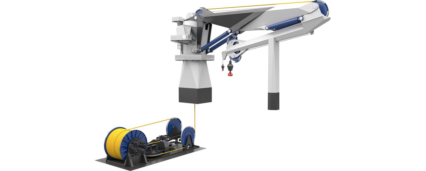 Kongsberg Maritime Fibre Rope Crane Frc