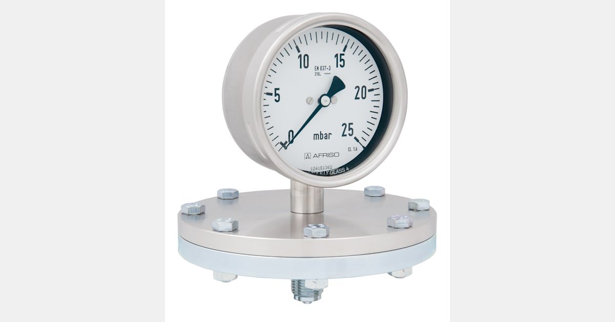 AFRISO Standard diaphragm pressure gauges PF100Gly | 85918801