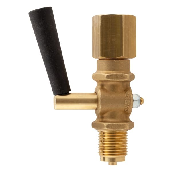 AFRISO pressure gauge shut-off cock | 63107