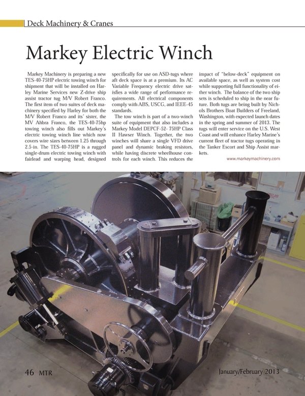 Markey Machinery TW-15t Electric-C