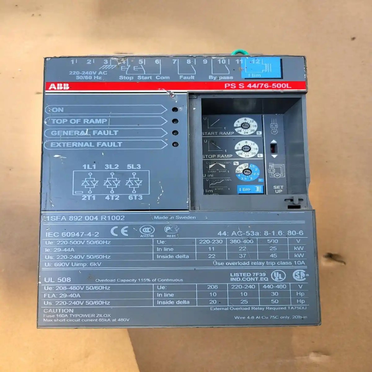 ABB Marine DOL AF65 22kW 690V Marine