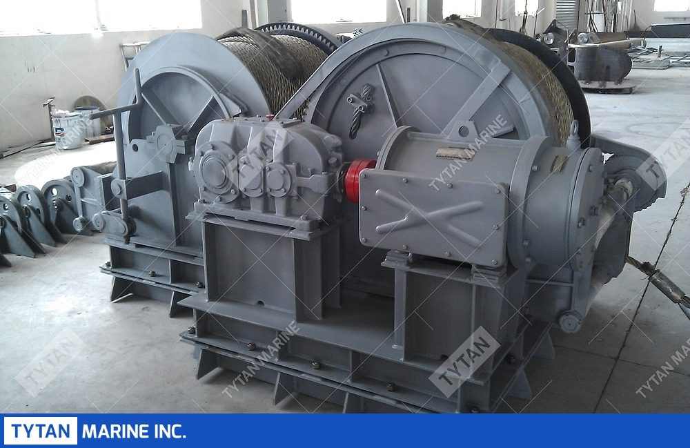 Tytan Marine 100kN 4 Point Mooring Winch