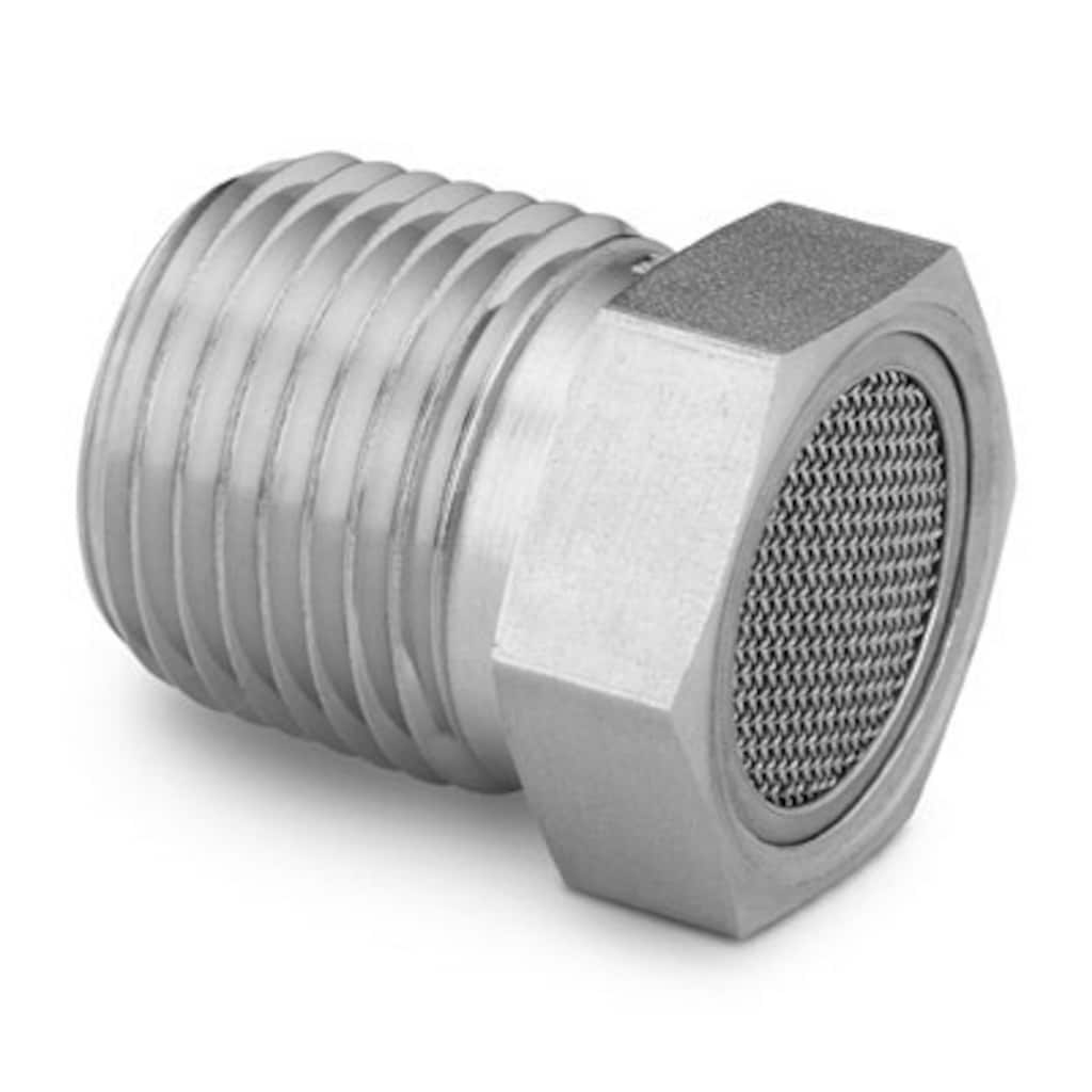 Swagelok Stainless Steel Mud Dauber Fitting, 1/8 in. Male NPT